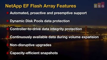 Lab Video Summary: NetApp EF for SQL Server - Enterprise Storage for Performance-driven Databases​