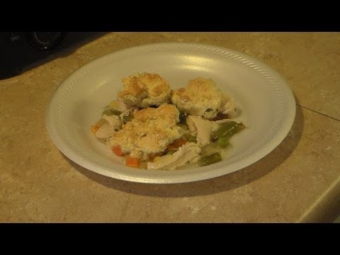 Country chicken and biscuits