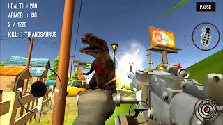 Dinosaur Hunter Dino City 2017 Android Gameplay HD screenshot 5