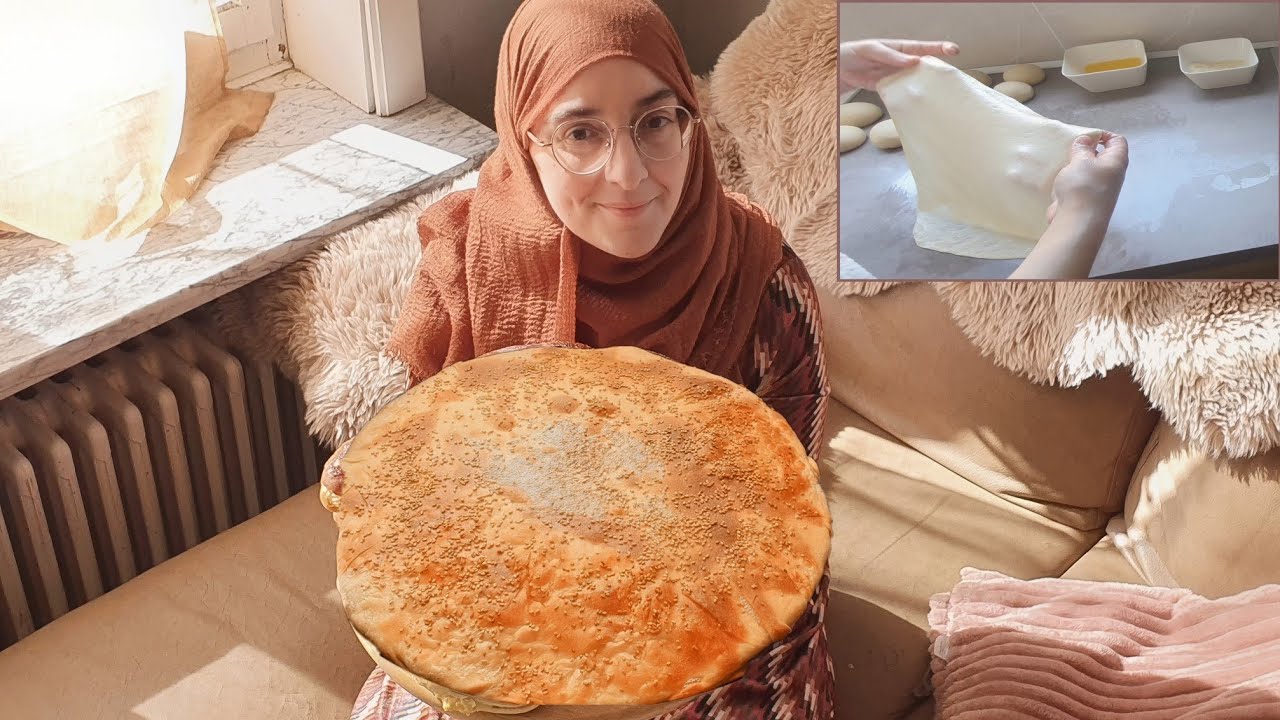 RGHAYEF O MSEMEN AL HORNO RECETA EXPRÉS PARA PRINCIPIANTES! HOJALDRADO PERFECTO