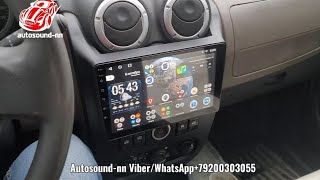 Магнитола Zhihang Lada Largus Qled/DSP/Carplay/4G 9