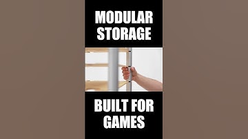 Now on Kickstarter: GameKeep - The Modular Board Game Shelving System