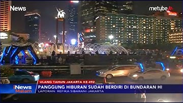 Malam Puncak Perayaan HUT Jakarta ke 492 Berpusat di Bundaran HI - iNews Malam 21/06