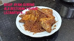 AYAM GORENG RESTORAN PADANG - Durasi: 13.15. 
