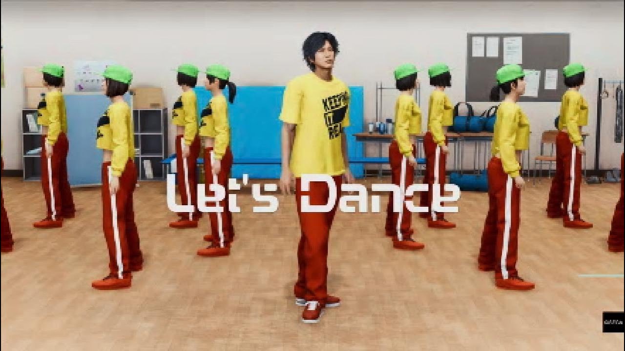 Let's Dance Lost Judgment Mini Game YouTube