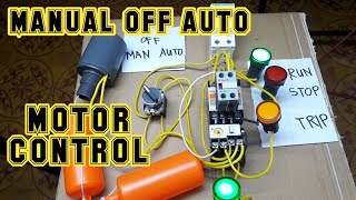 MANUAL-OFF-AUTO Motor Control with Selector Switch | Magnetic Contactor | Float Switch | Philippines