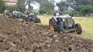 Aratura con Trattori d'Epoca Landini - 46^ Festa della Campagna 2015.