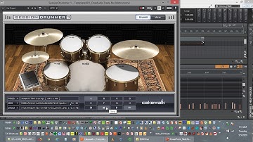 Cakewalk/SONAR: Finger Drum Conversion Using Drum Replacer - Attempt #1
