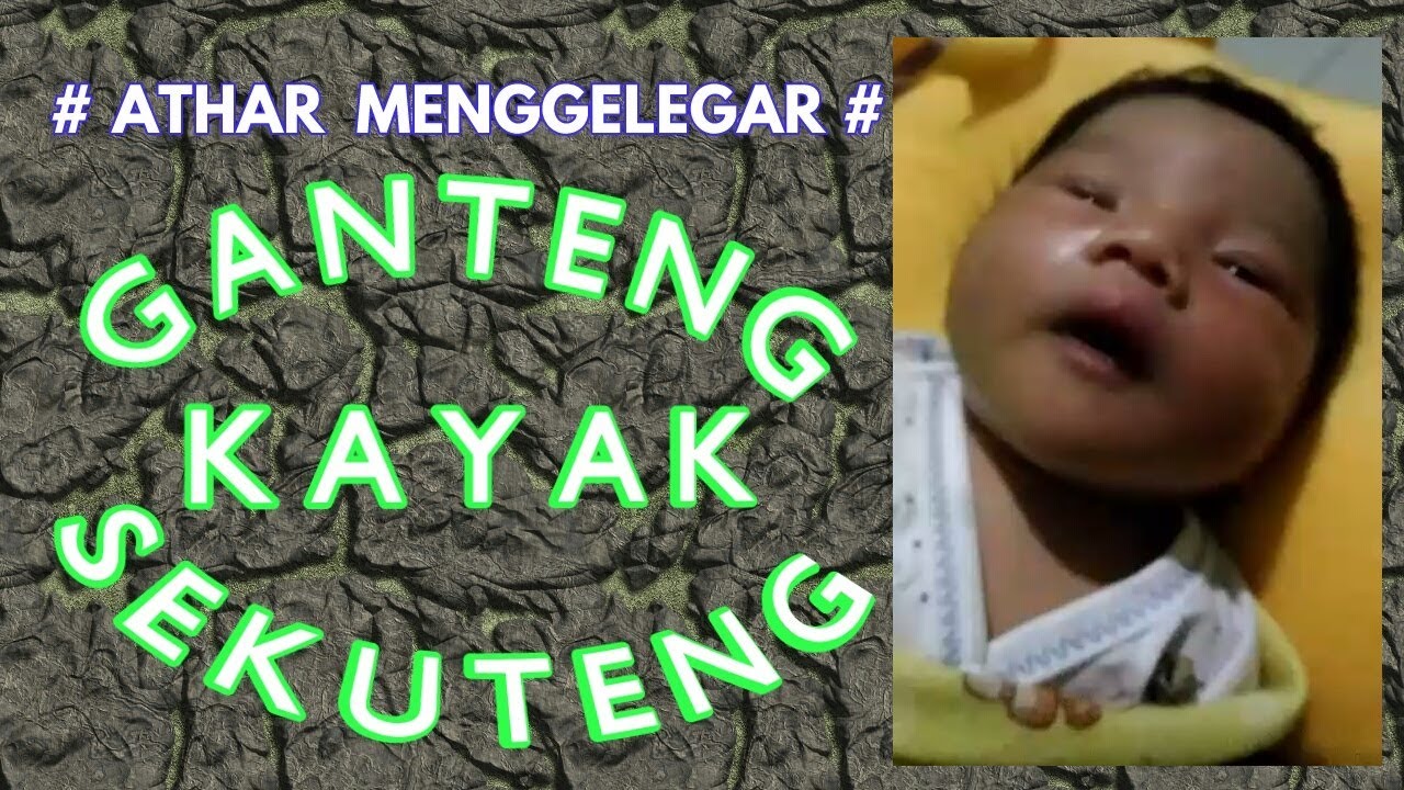  BAYI  LUCU GANTENG KAYAK  SEKUTENG YANG BELUM MATENG YouTube