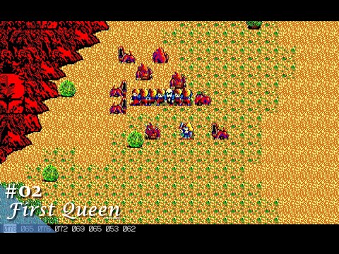 【Play】PC-9801 First Queen（ファーストクイーン）#02 レトロゲーム