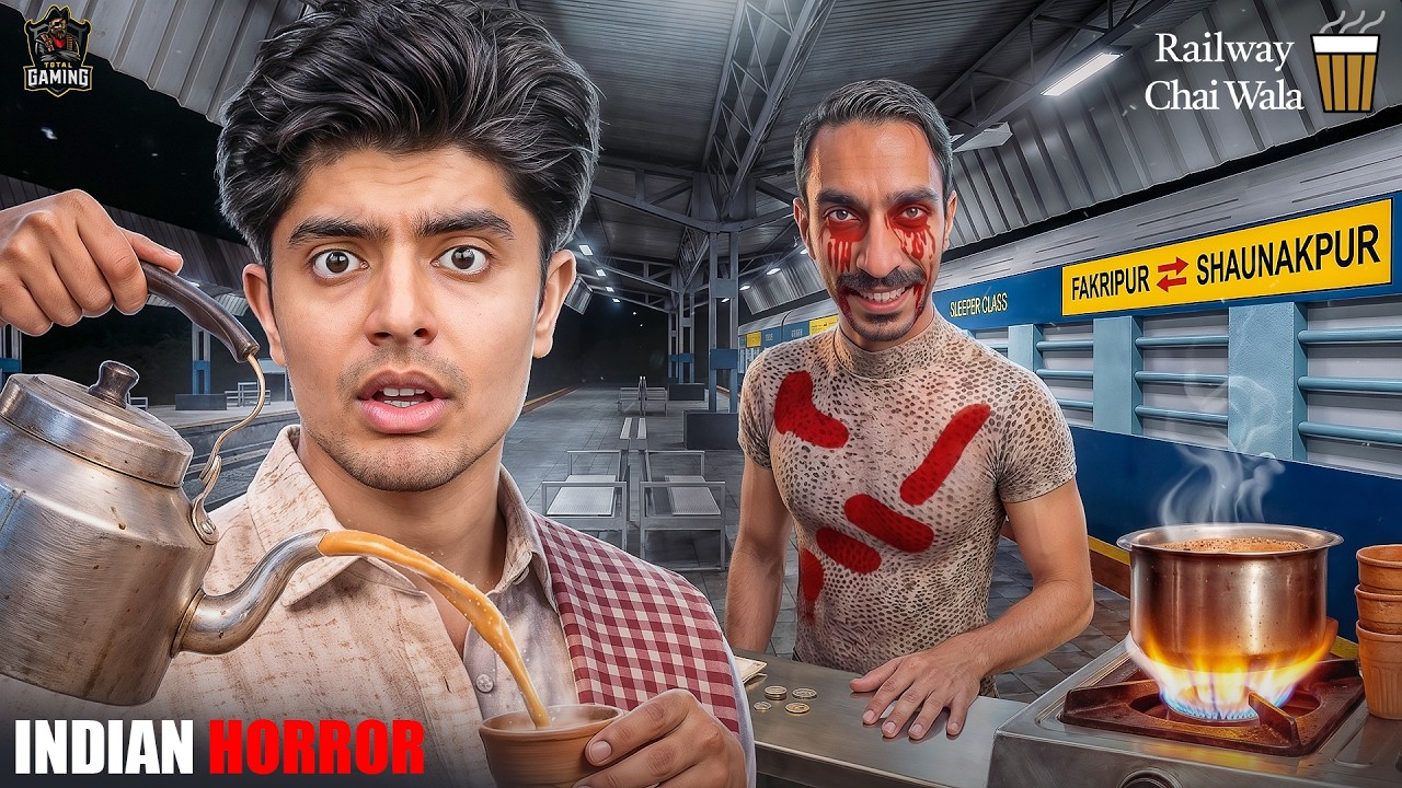 I GOT MY DREAM JOB | RAILWAY CHAI WALA (INDIAN HORROR)