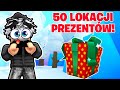 LOKACJE WSZYSTKICH 50 ŚWIĄTECZNYCH PREZENTÓW W PET SIMULATOR 99! Roblox!