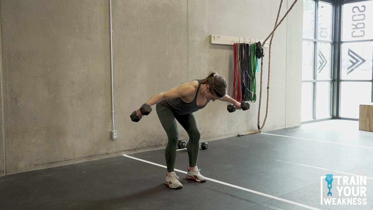 Bent Over Reverse Fly - YouTube
