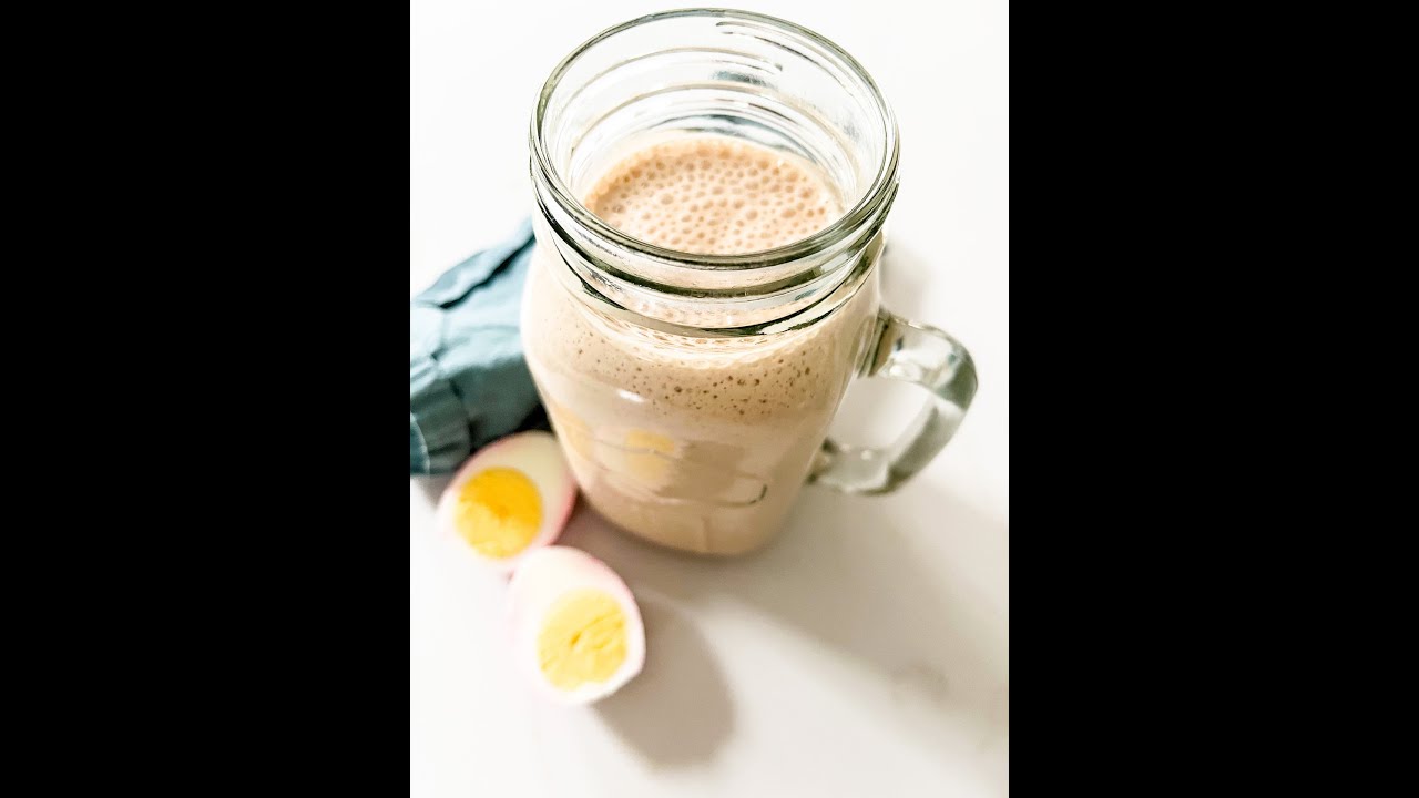 Hard Boiled Egg Smoothie