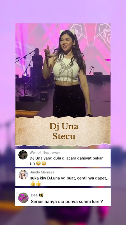Stecu versi Dj una nih 🔥#dj #djuna #music #konser #musik #stecu