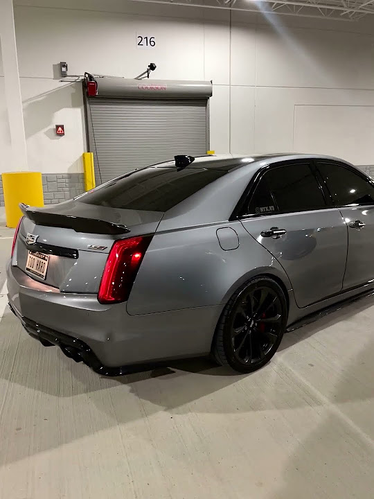 CORSA EXTREME EXHAUST AND STAINLESS WORKS HEADERS ON 2018 CTS-V ON E85