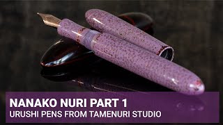 Nanako-nuri urushi tutorial