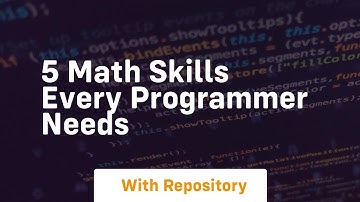 5 math skills every programmer needs