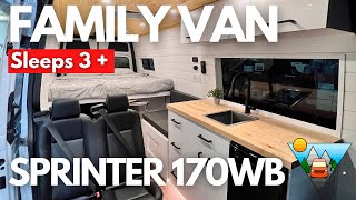 FAMILY CAMPER// Sleeps 4// Drives 4// Sprinter Van