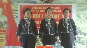 hát Nùng, Đại hội Đảng, thôn pô chuông, xã pờ ly ngài