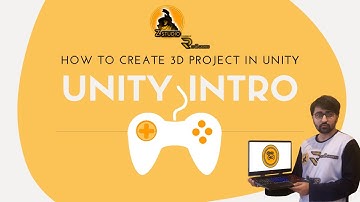 How to create a 3d Project in Unity using Unity Hub