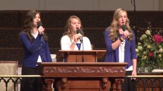 Video thumbnail of "Just Pray given by Sarah Weeks, Hannah Butler, and Caitlyn Lewis"