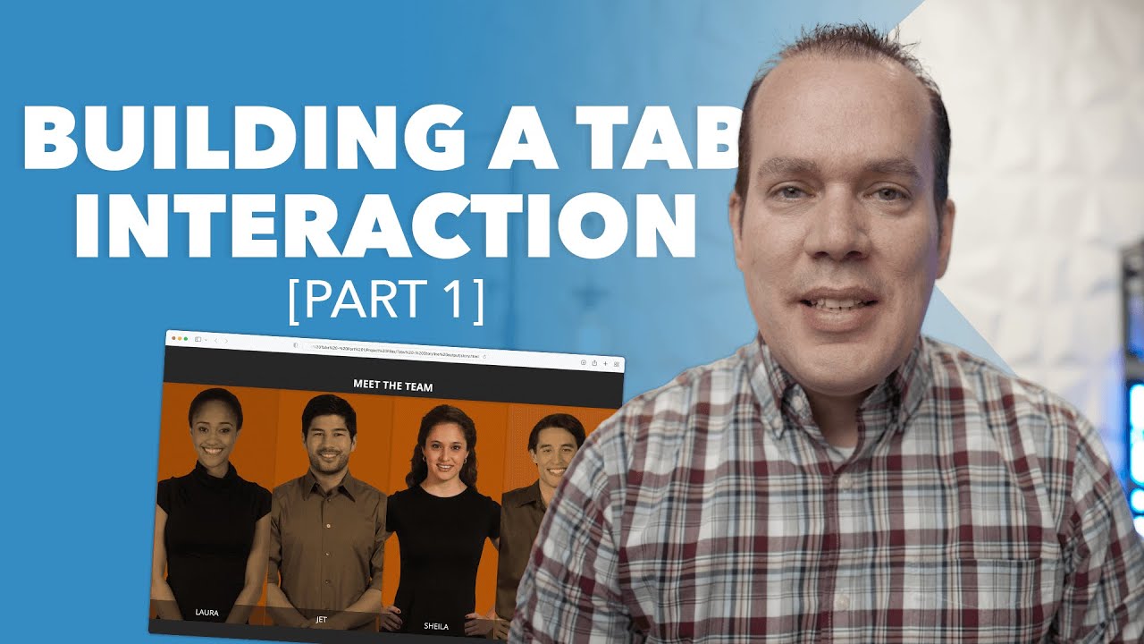 Building an Orange Tabs Interaction in Storyline 360 [Part 1] - YouTube