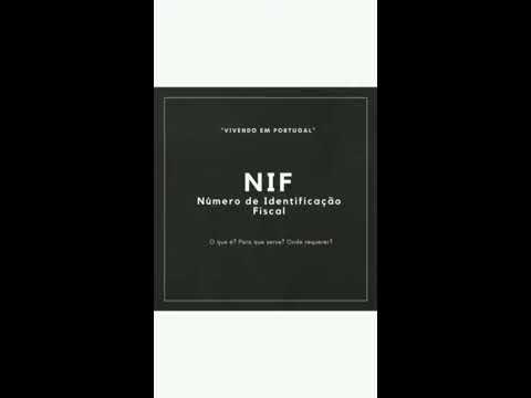 NIF - Número de identificação fiscal - Vivendo em Portugal