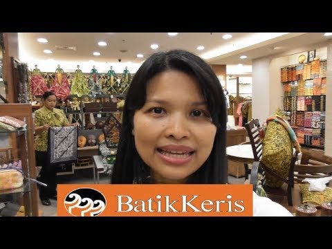 Mudik dari Eropa Jalan jalan di Batik  Keris  Surabaya 