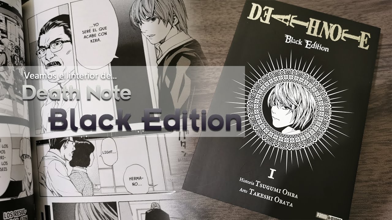 Death Note [Black Edition] - Hojeando el manga - YouTube