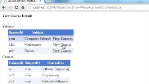 Multiple Grid View in ASP.NET  with C#