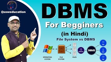 3. DBMS Tutorial for Beginners | File System vs DBMS | SQL Tutorial | DBMS Full Course By Arvind