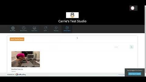 FitVid on Demand - Client Web App