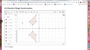 Edmentum Geometry - Predicting Results of Rigid Transformations Part 1