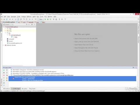 37- Understanding syntax errors vs  runtime exceptions - Java (Beginner) Programming Tutorial