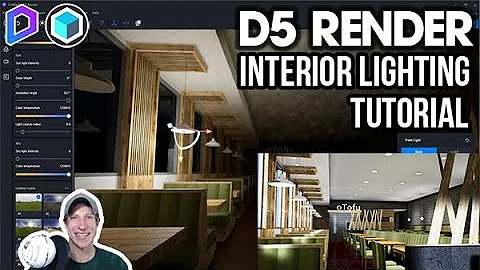 Interior LIGHTING SETTINGS Tutorial for D5 Render