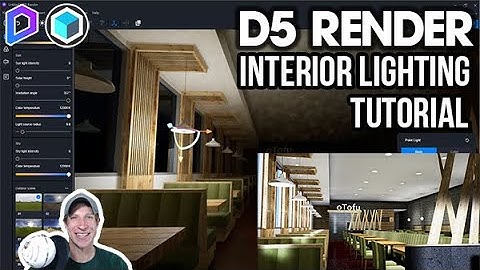 Interior LIGHTING SETTINGS Tutorial for D5 Render