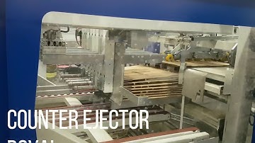 SIPACK FOLDER GLUER R-TYPE WITH COUNTER EJECTOR ROYAL