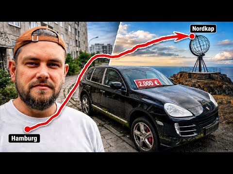billigsten Porsche Deutschlands gekauft - direkt los ans Nordkap! (7000km)