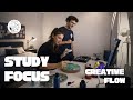 Study &amp; Focus Music with Groove | Creative Flow, Brainstorming &amp; Light Dance