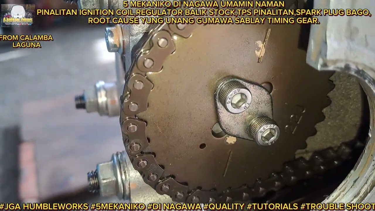 5 mekaniko hindi nagawa? Napaka importante ng timing gear at top dead center markings. Turo ko ulit.