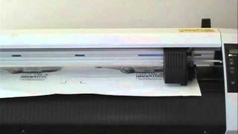 Graphtec CE5000-60 - Print and Cut - BladePlacement
