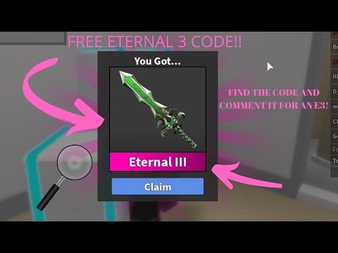 Free Secret Eternal 3 Iii Code Hidden Somewhere In The - free secret eternal 3 iii code hidden somewhere in the video roblox mm2