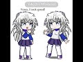 Azumi and Kimmua react to their unadjusted version | #izukumidoriya #katsukibakugo #gachalife #gacha