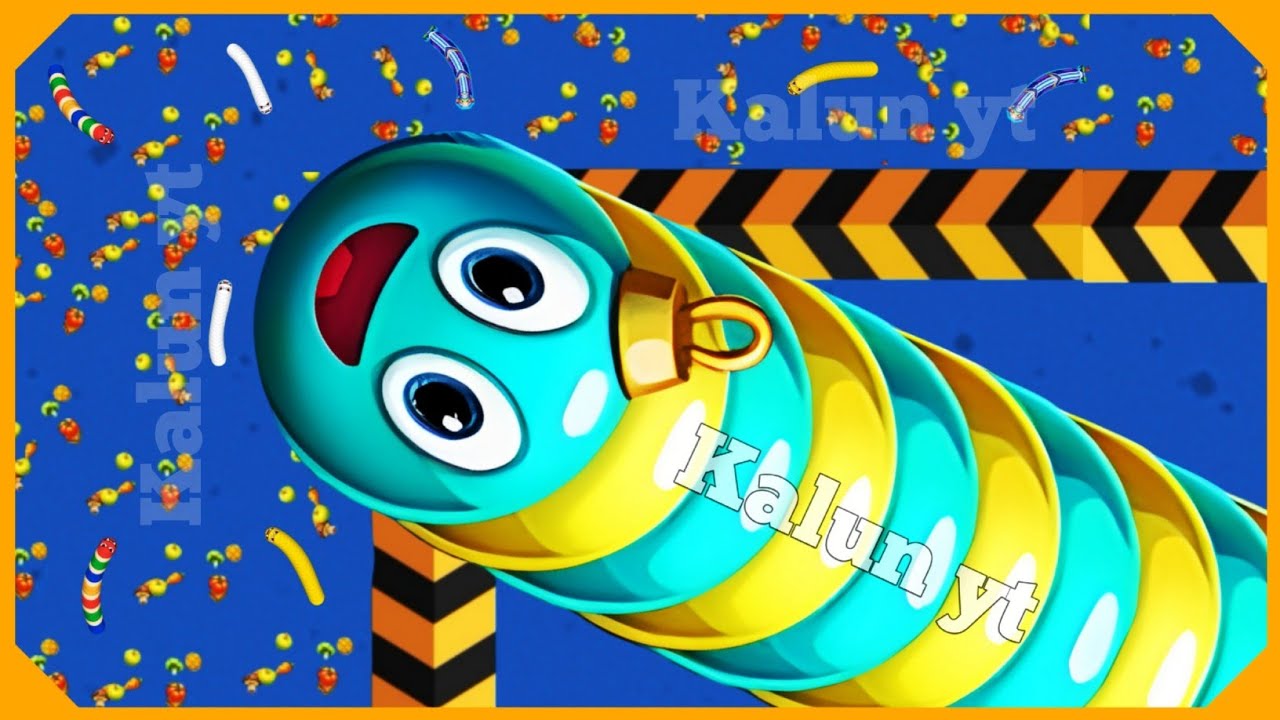🐍WORMSZONE.IO | Giant Slither Snake Top 01 🏆 | Epic Worms Zone Biggest Snake Gameplay! | Kalun yt