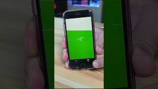 Use iPhone as a level, #iphone #iphonetips #shorts