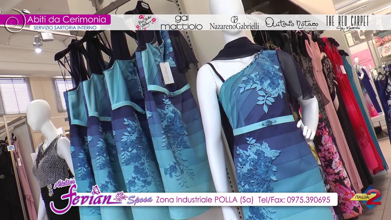 Spot Atelier Fevian Sposa - Abiiti da Cerimonia, nuova linea 2018 - YouTube