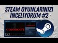 GELİŞTİRDİĞİNİZ STEAM OYUNLARINI DENİYORUM! CONFRONT Steam Demo İnceleme
