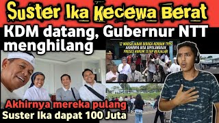 Disappointed! KDM arrived in NTT without the Governor and the Chief of Police, making Sister Ika ...