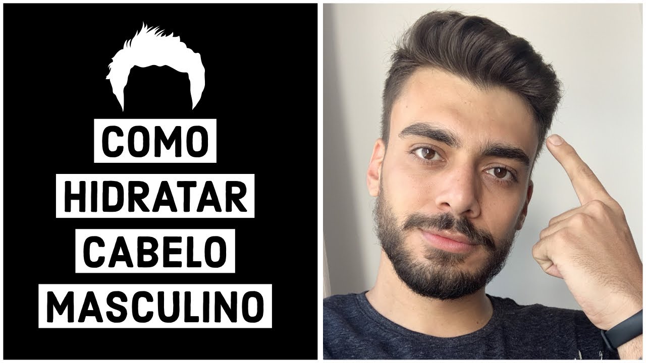 hidratação para cabelo masculino